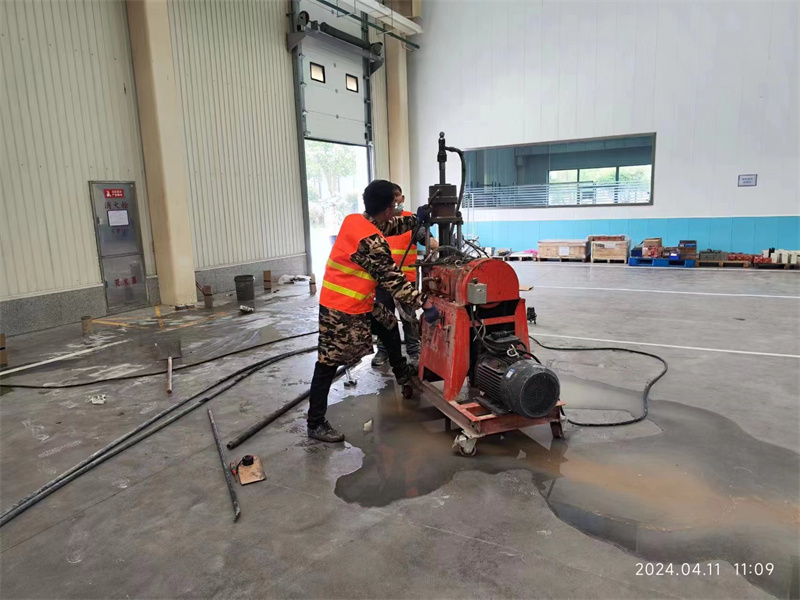 吴兴厂房地面下沉塌陷注浆加固施工